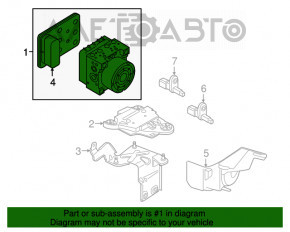 ABS АБС VW Golf 15-