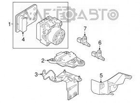 ABS АБС VW Golf 15-