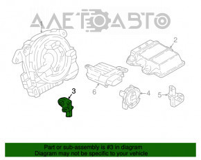 Senzație de aerbag frontal stânga VW Atlas 18- pe televizor