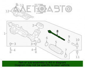 Cap de bara dreapta VW Atlas 18-