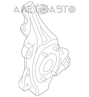 Capacul frontal dreapta Infiniti JX35 QX60 13-