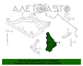 Capacul frontal dreapta Infiniti JX35 QX60 13-