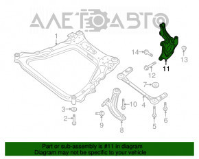 Capacul frontal dreapta Nissan Rogue Sport 17-19