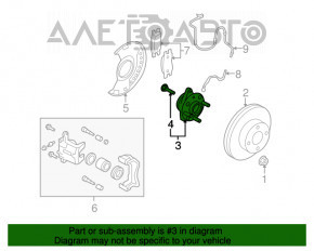 Rulment roată față dreapta Nissan Versa 1.8 10-12