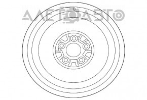 Roata de rezervă pentru Infiniti G25 R17 225/55 5x114.3, jantă din oțel.