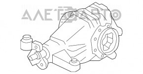 Diferențialul spate reductor pentru Lexus IS350 06-13 4.0