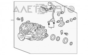 Задний дифференциал редуктор Acura MDX 07-13