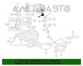 Крышка заливной горловины бензобака Subaru Outback 10-14