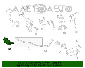 Filtrul de absorbție al Subaru Legacy 15-19