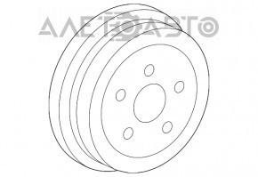 Toba de frână spate stânga Toyota Prius 2004-2009