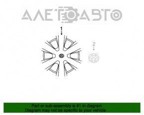 Колпак R16 Toyota Camry v40