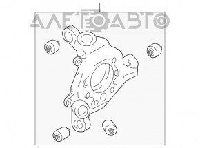 Capacul spate dreapta Nissan 350z