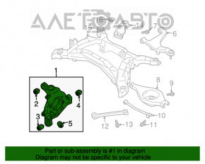 Capacul spate dreapta Nissan 350z