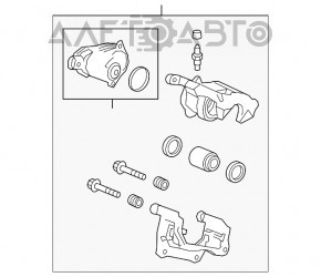 Suport spate dreapta Honda HR-V 16-22 awd