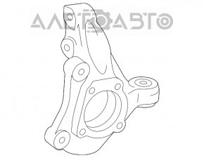 Capacul frontal stânga Toyota Prius 50 16-