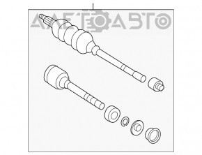 Ax cu roți față dreapta Toyota Avalon 05-12