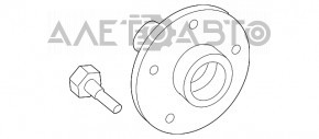 Rulment roată față stânga Toyota Prius 2004-2009 nou, neoriginal KOYO