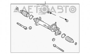 Рейка рулевая Lexus ES300 ES330