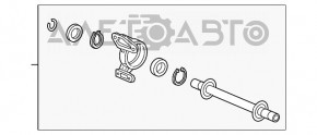 Промежуточный вал Honda HR-V 16-22 CVT