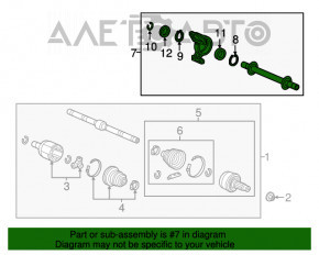 Arbore intermediar Honda HR-V 16-22 CVT