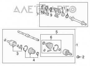 Arbore intermediar Honda HR-V 16-22 CVT