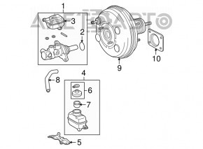 Amplificator de vidare Toyota Highlander 08-13 3.5