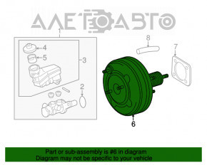 Amplificator de vid Toyota Avalon 13-18 3.5