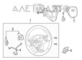 Volan gol Toyota Rav4 13-18, anvelope negre