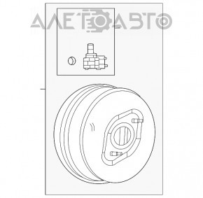 Amplificator de vidare Jeep Grand Cherokee WK2 11-15