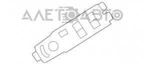 Controlul geamului electric din față, stânga, Chrysler 200 11-14