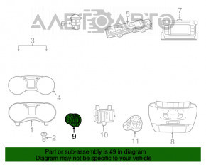 Controlul luminii Chrysler 300 11-19