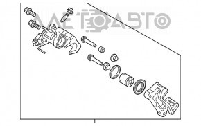 Suport spate dreapta Mitsubishi Eclipse Cross 18-