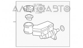 Главный тормозной цилиндр с бачком Acura MDX 07-13