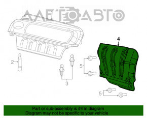 Protecția colectorului de admisie pentru Jeep Cherokee KL 14-18 2.4