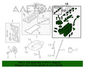 Colector de admisie Jeep Cherokee KL 14-18 2.4