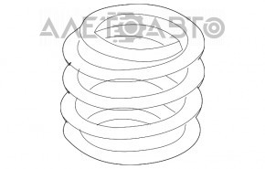 Arcul elicoidal din față dreapta Dodge Grand Caravan 11-20