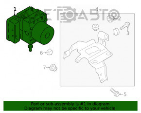 ABS ABS Mitsubishi Eclipse Cross 18-