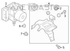 ABS ABS Mitsubishi Eclipse Cross 18-