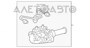 Главный тормозной цилиндр с бачком Toyota Sienna 04-10