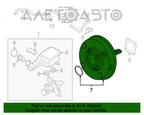 Amplificator de vidare Nissan Versa Note 13-19