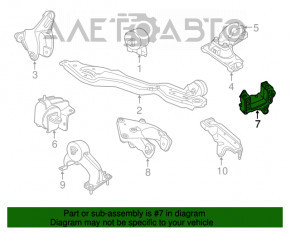 Кронштейн акпп Dodge Grand Caravan 11-20