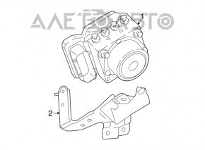 ABS ABS Nissan Murano z52 15-