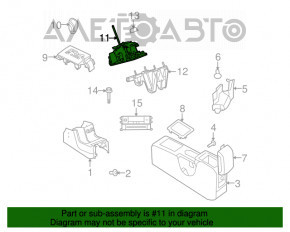 Шифтер КПП Dodge Journey 11-