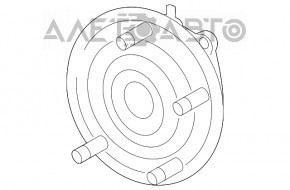 Rulment roata spate dreapta Dodge Journey 11- FWD