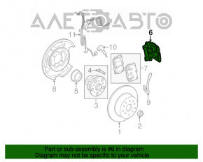 Suport spate dreapta pentru Lexus IS300 IS350 06-13