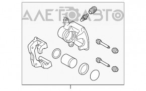 Suport spate dreapta Toyota Rav4 13-18