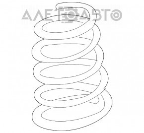 Arcul elicoidal frontal stânga Toyota Avalon 05-12