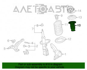 Пыльник амортизатора передний Toyota Highlander 14-16 OEM