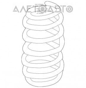 Arc spate stânga Toyota Sienna 11-14 FWD