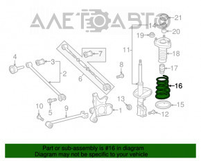 Arc spate dreapta Toyota Highlander 08-13 3.5 AWD sport